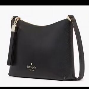 Kate Spade Sleek Black Crossbody Bag - NWT